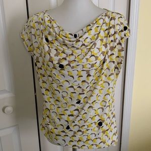 ⬇️ Ann Taylor cowl neck short sleeve top